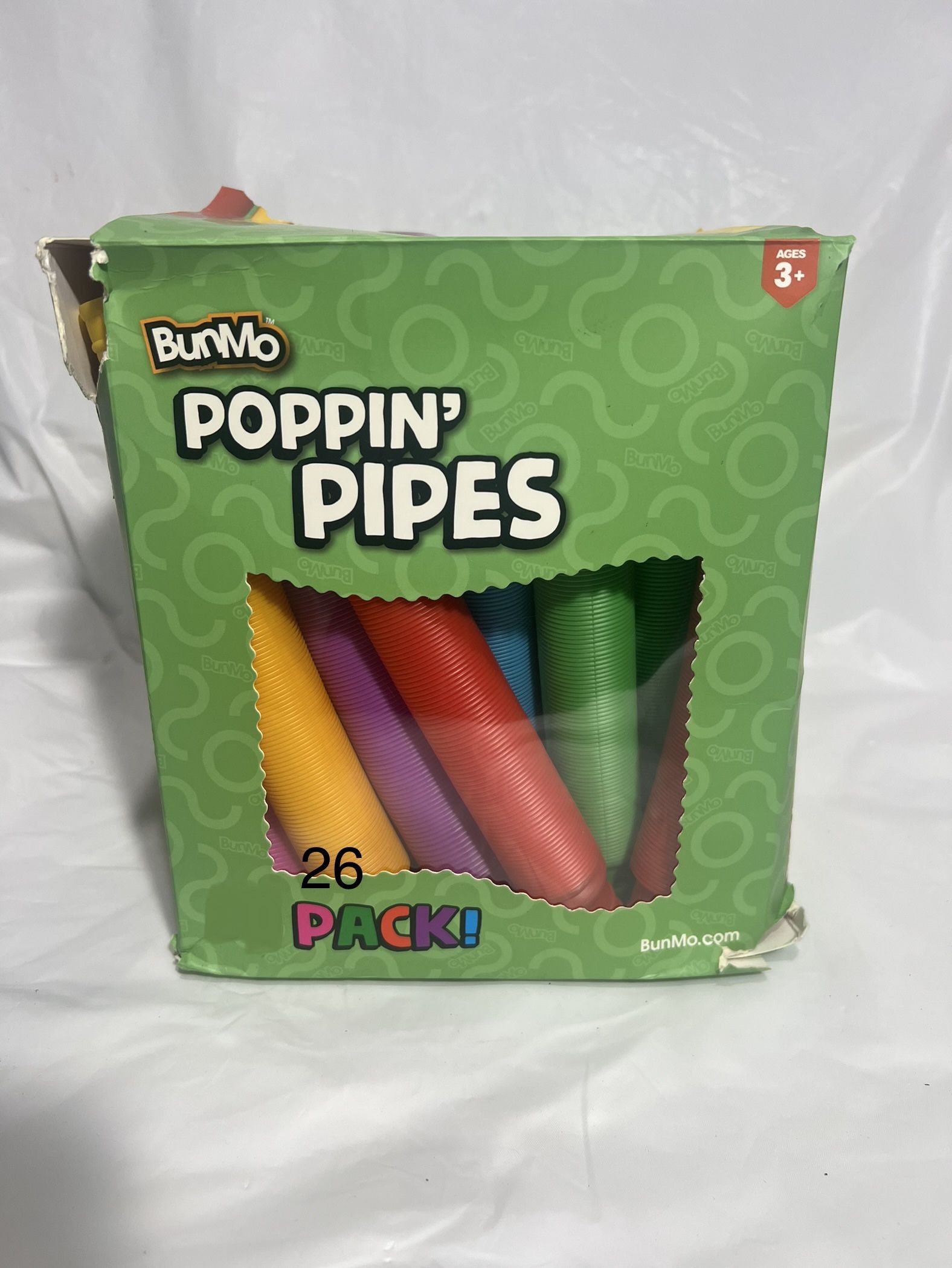 26 Tubes Poppin Pipes Sensory Toys Fine Motor Skills Toddler Fidget