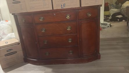 Beautiful And Timeless - Antique Drexler Buffet Table Furniture