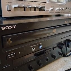Sony CDP-C305 5-disc compact disc player vintage
