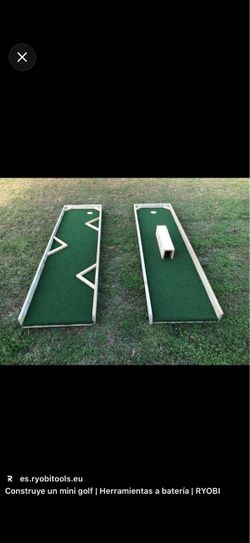 Portable Mini Golf Putt Putt 9 holes