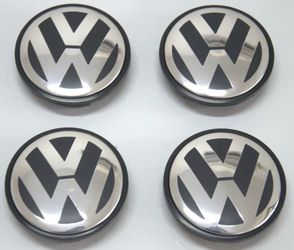 New Volkswagen wheel rim center caps hub caps