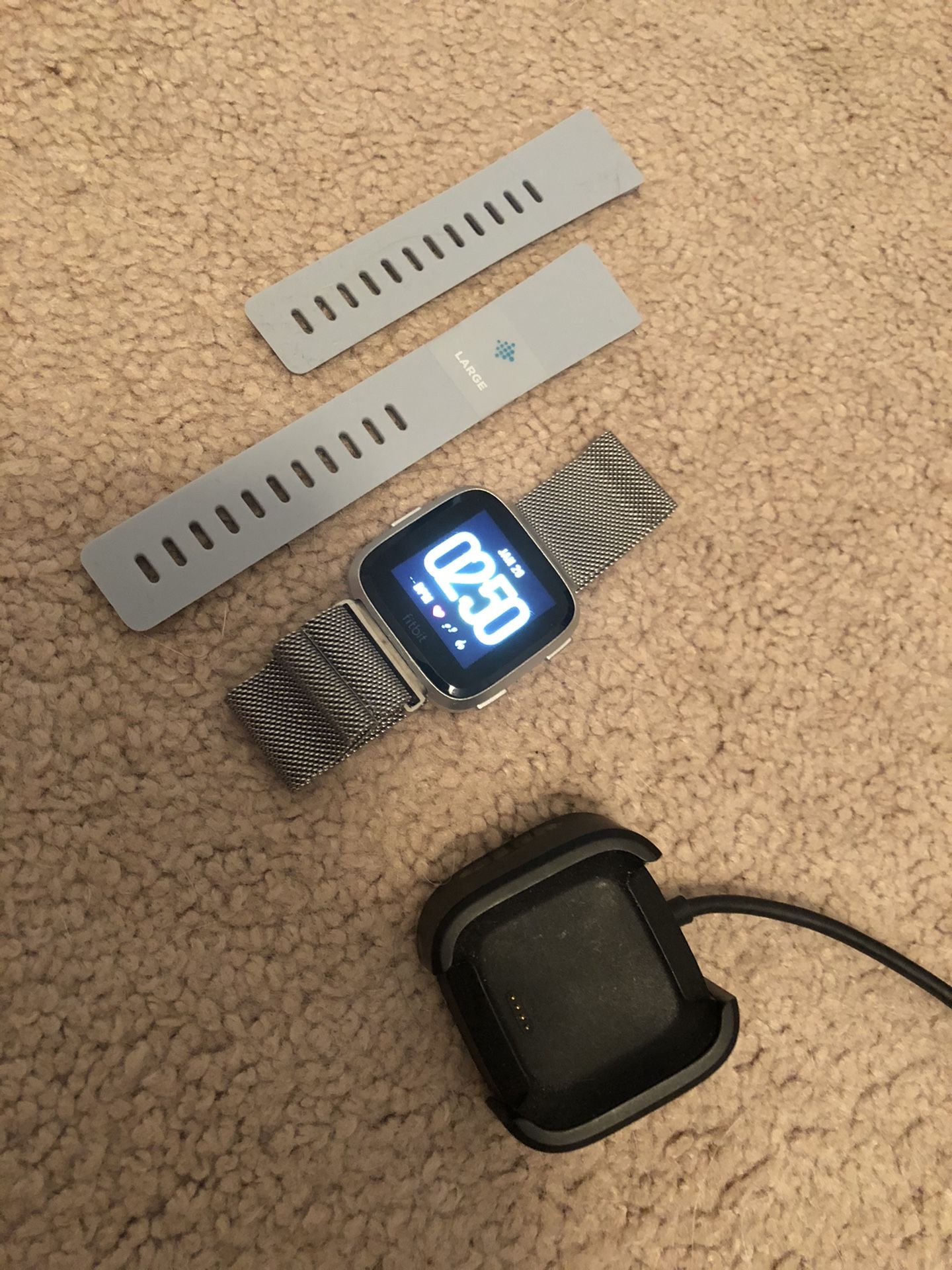 Fitbit Versa with 2 bands