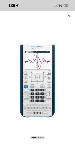 Texas Instruments Nspire Graphing Calculator CX 2: 100MB Storage, ACT & AP Approved