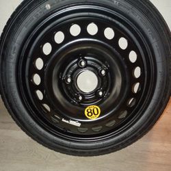 5 Lug Spare Tire Donut 