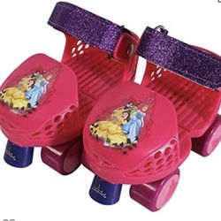 Disney princess Adjustable Glitter Junior Skate Combo 
