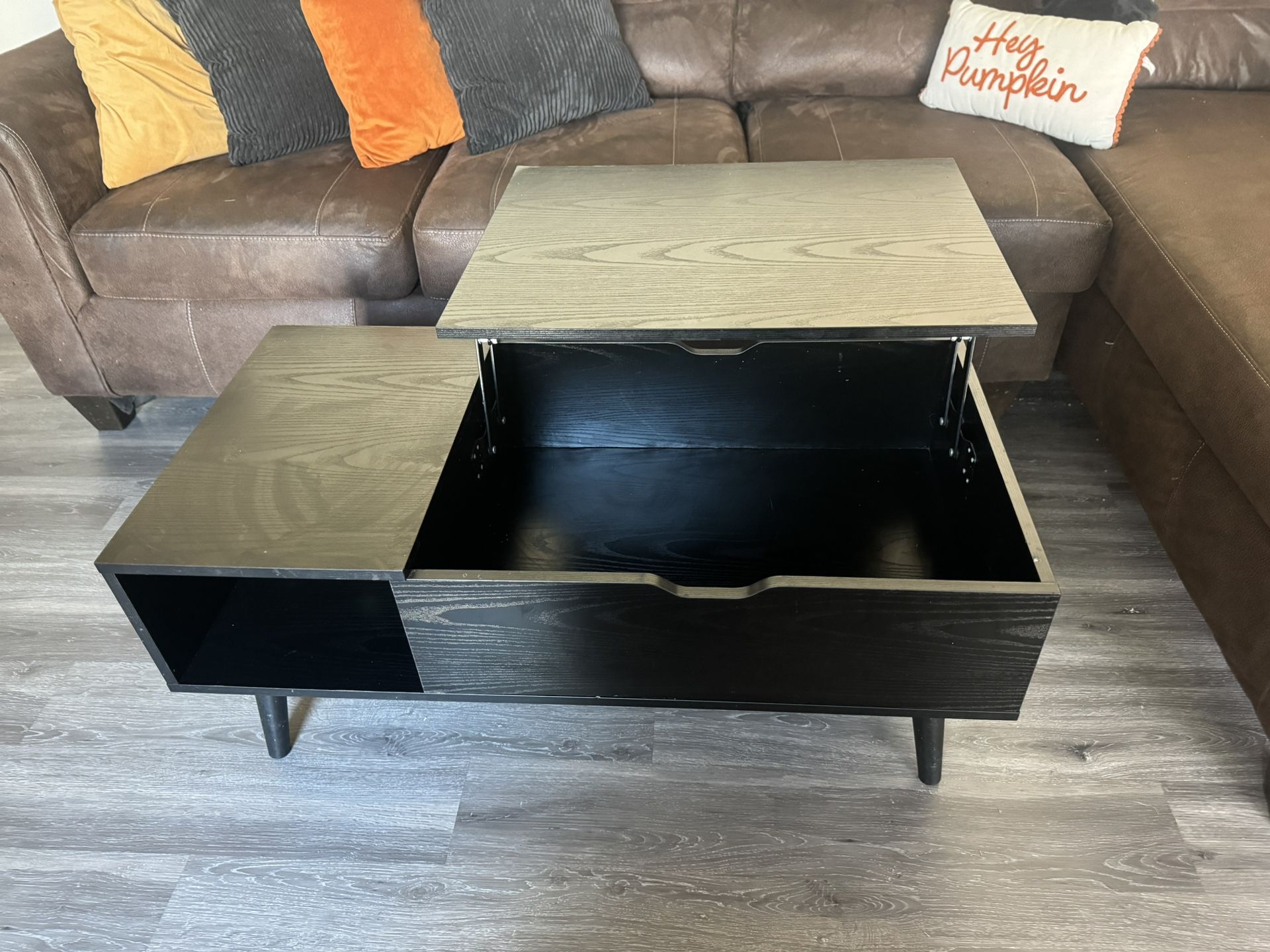 Lifting Coffee Table Black 