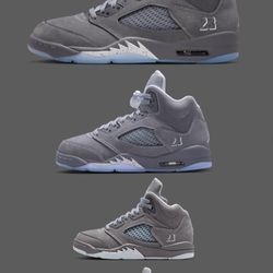 Jordan 5 Wolf Grey