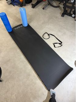 2 Foam Rollers & Yoga Mat