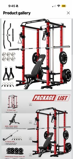 Complete home gym