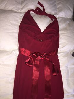 BCBG vestido rojo de Fiestas talks xs
