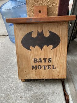 Wooden Outdoor Bats Motel