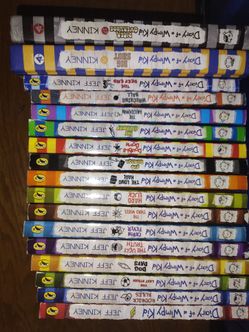 Diary of a wimpy kid books 1-17
