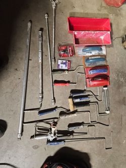 Lot of painti g supplies