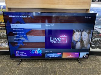 HISENSE 58R6E3 58" Class 4K UHD LED LCD Roku Smart TV