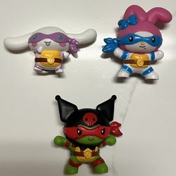 Teenage Mutant Ninja Turtles x Hello Kitty and Friends Collab (3 pc)