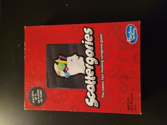 Scattergories Board Game