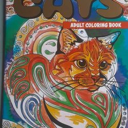 New Cats Advanced Coloring Book