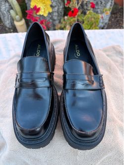 Aldo Black Women’s Loafer Size 9