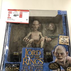 Lord Of The Rings Talking Gollum figure