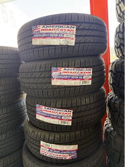 ✅ 225 55 R 17 vendo llantas nuevas marca American