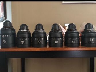 SONY CINEALTA PRIME LENS SET