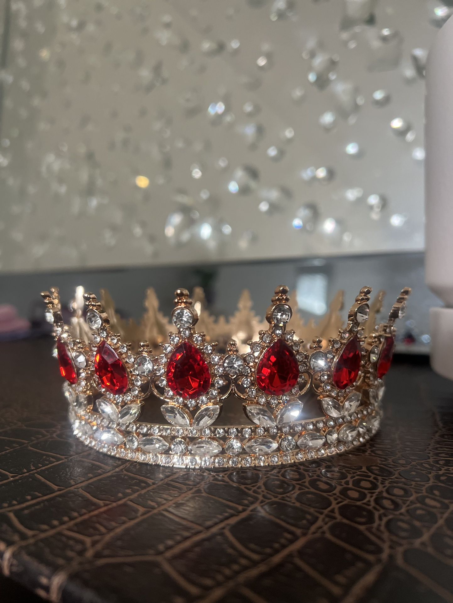 Red and Gold Tiara 