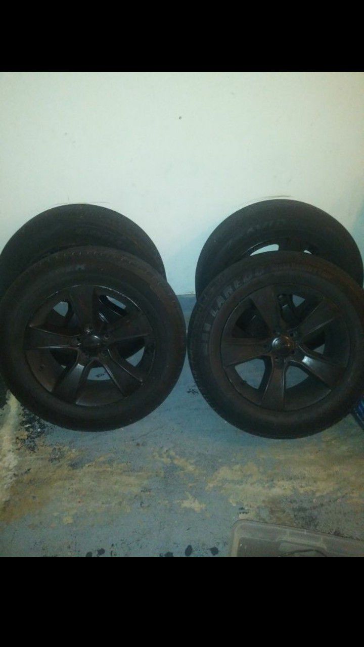 Dodge charger stock rims