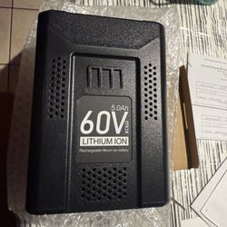 60V 5.0Ah Replacement for Greenworks 60V Battery LB60A03 LB60A02 LB60A00 Cordless Power Tool Lithium Ion Battery new  in box  $100  