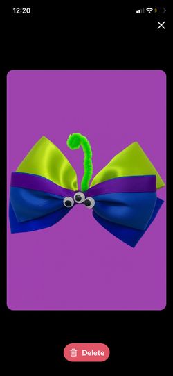 Toy Story inspired Hair Bow