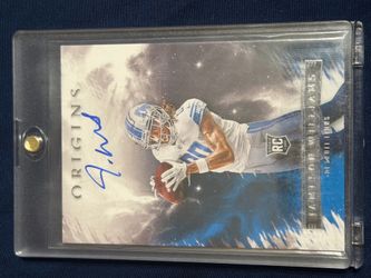2022 Panini Origins Jameson Williams On Card Auto RC!