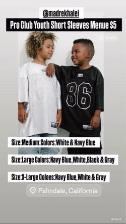 Pro Club Kids Short Sleeves
