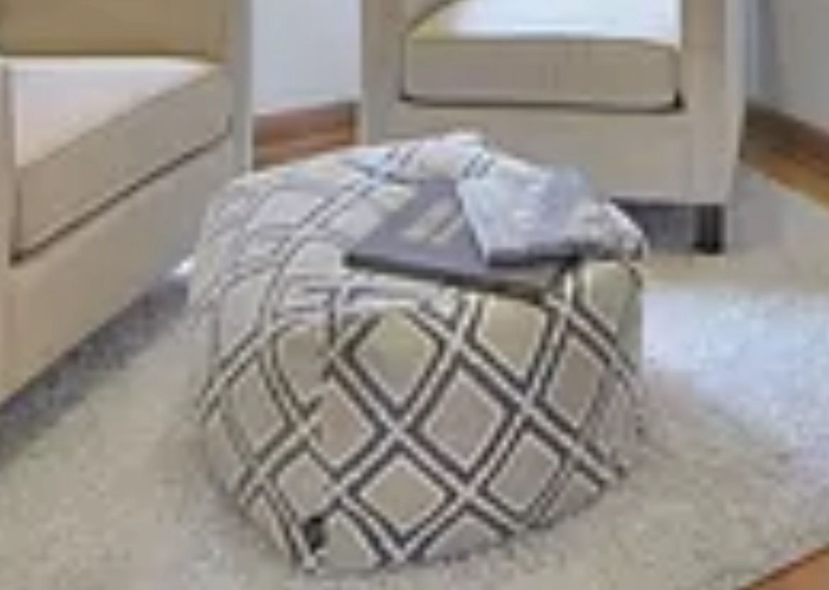 MAX STUDIO HOME POUF/BEAN BAG CHAIR - WEATHER RESISTANT FABRIC