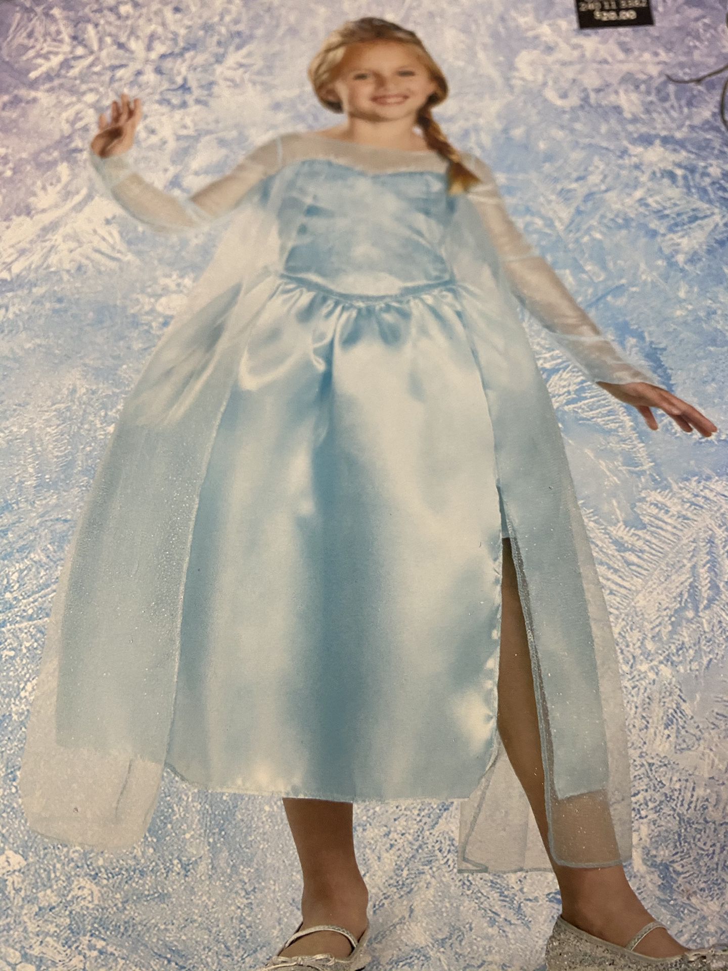 Frozen Princess Elsa dress Halloween costume size med 7-8 new