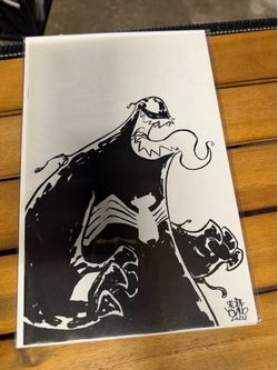 Venom 34 1:100 Skottie young sketch variant marvel comic book