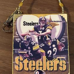 Pittsburgh Steelers - Repurposed Cigar Box - Purse / Handbag, Ben Roethlisberger