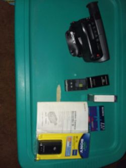 Lot 2: Sony video camera