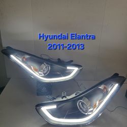 Hyundai Elantra 2011-2013 Headlights 