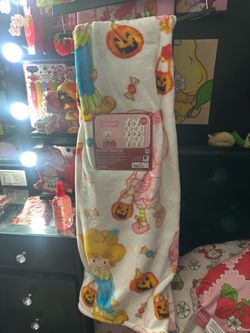 Halloween Strawberry Shortcake blanket
