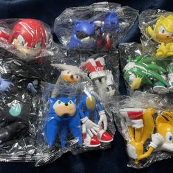 Sonic Action Figures, 4.8-5 inch Tall