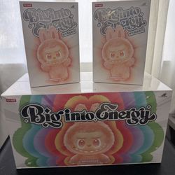 Labubu big into energy all items pictured