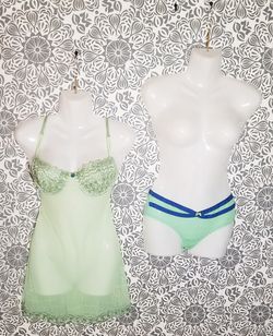 Women's sleepwear nightie lingerie and panty set