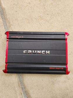 Crunch 4 channel amp