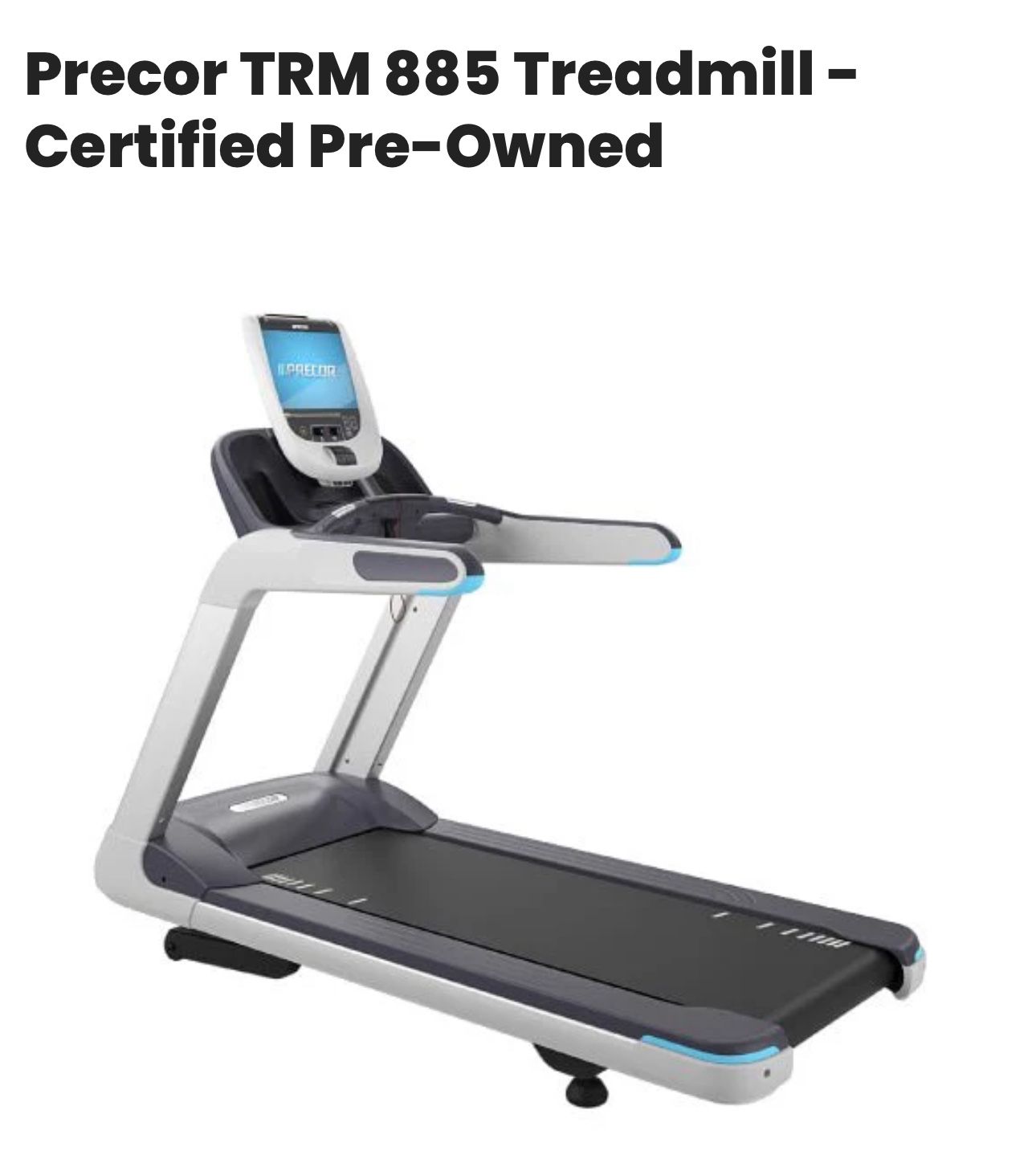 Precor Commercial Treadmill $400