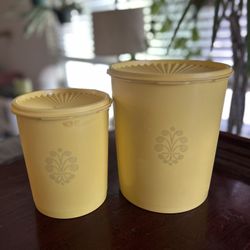 Vintage Tupperware Servalier Nesting Canisters