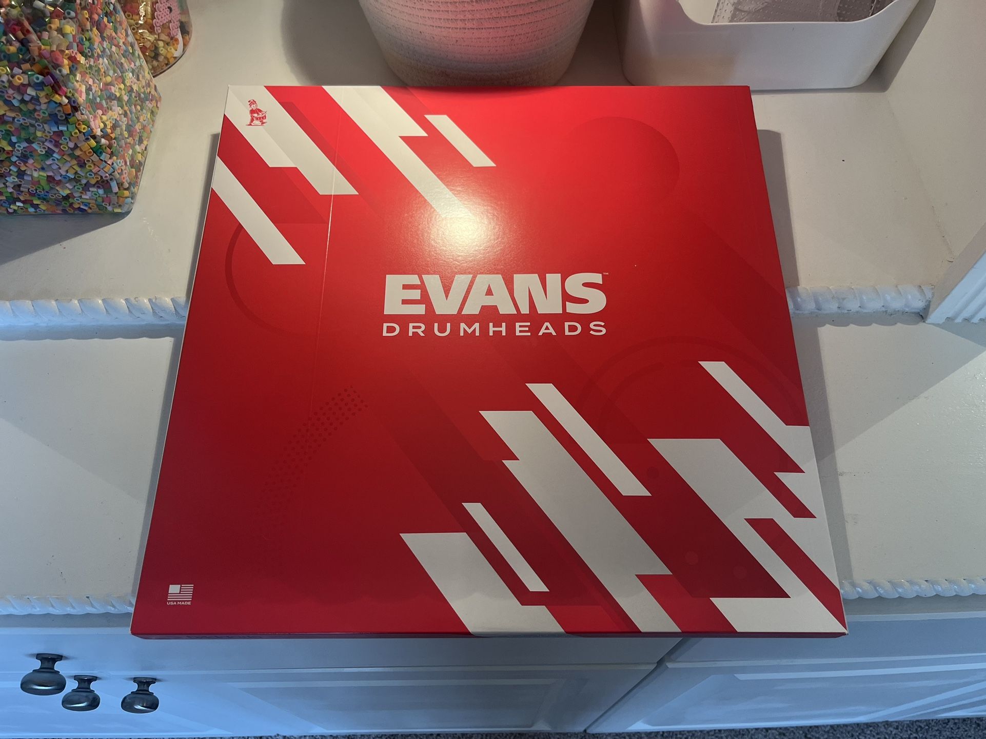 Evans G2 Drum Heads Used Once 