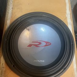 12” Alpine Type R Subwoofer