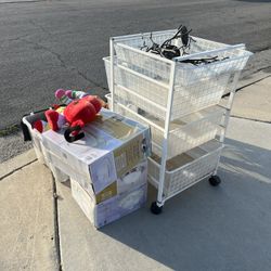 Free Lamps, Toys And Rack 