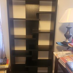 Bookcase. Modern Geometric Bookshelf