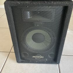 Pair Of Phonic PA Speakers