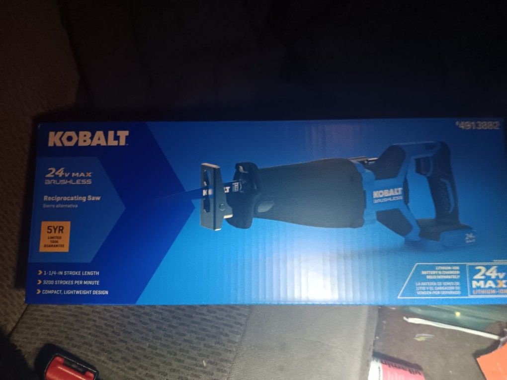 Kobalt 24vmax Reciprocating Saw